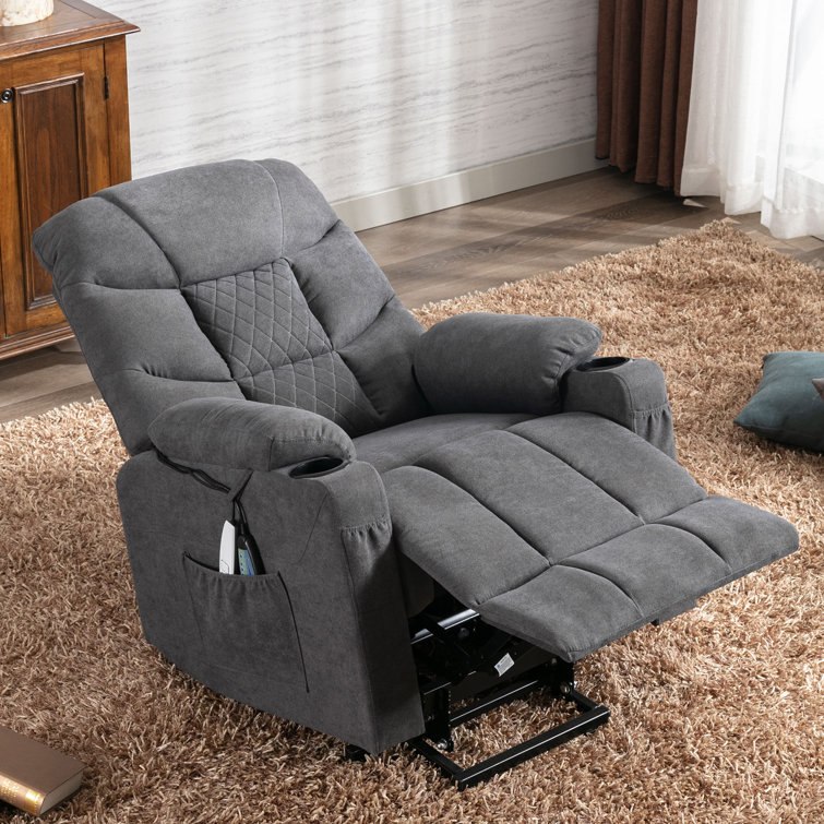 Red Barrel Studio® Power Lift Recliner Chairs With Massage And Heating